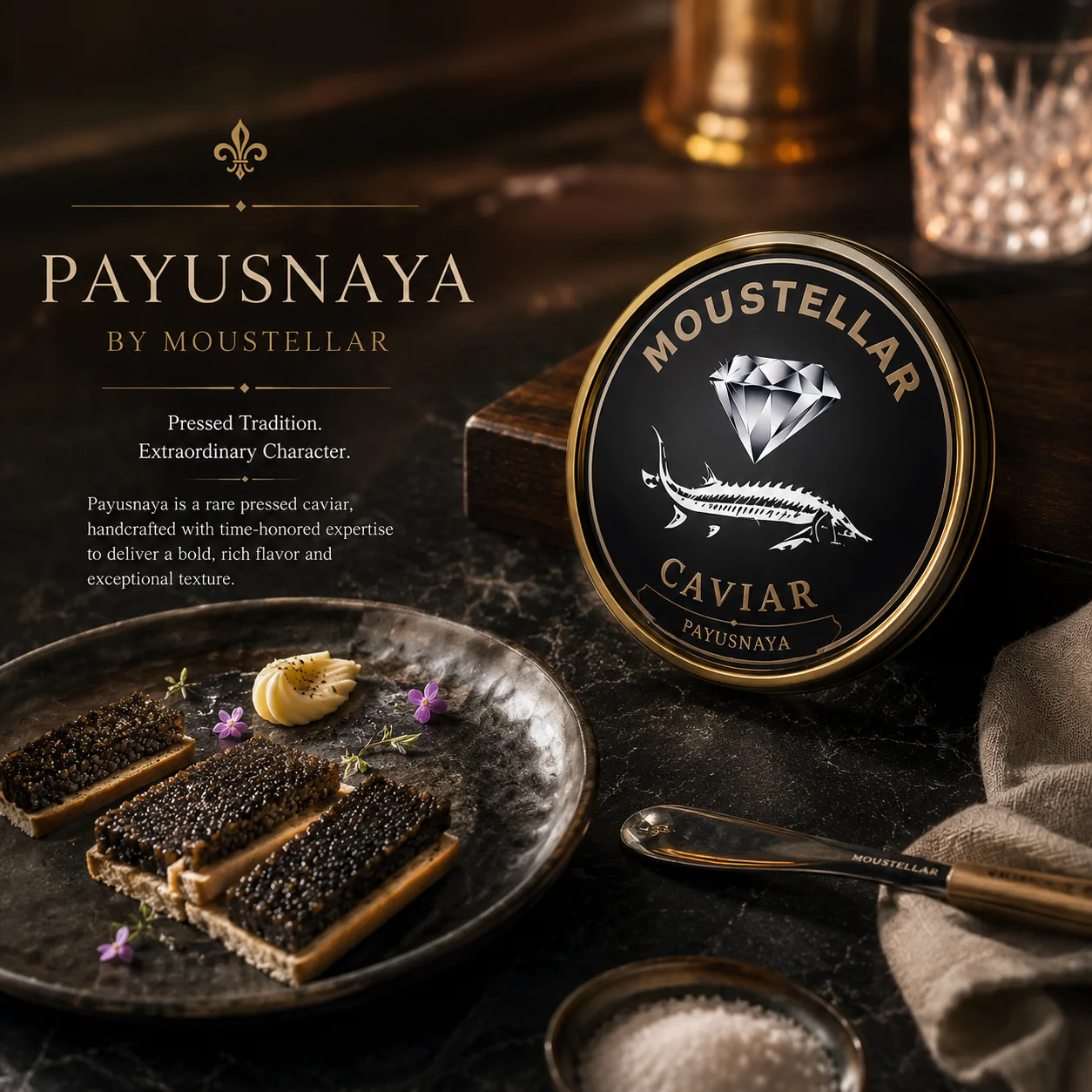 Payusnaya Pressed caviar tasting guide