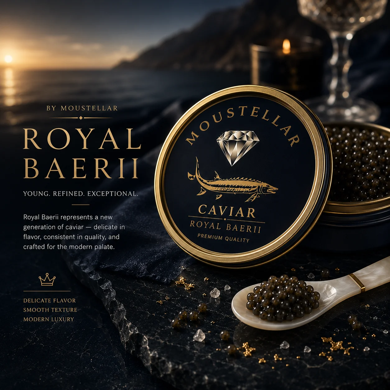Royal Baerii caviar tasting guide